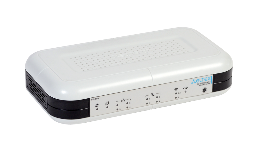 Абонентский VoIP-шлюз со встроенным роутером RG-1504GF-WAC